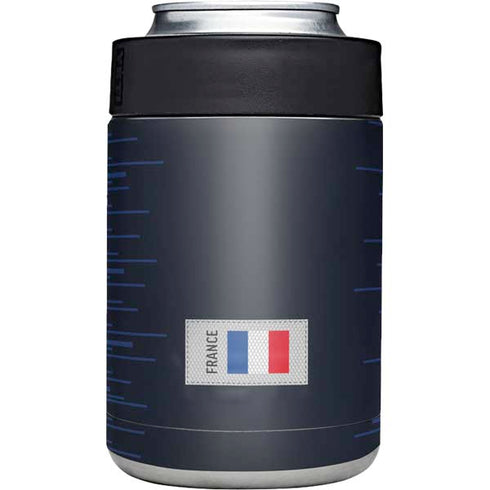 France Soccer Flag Yeti Colster Can Insulator  Skin